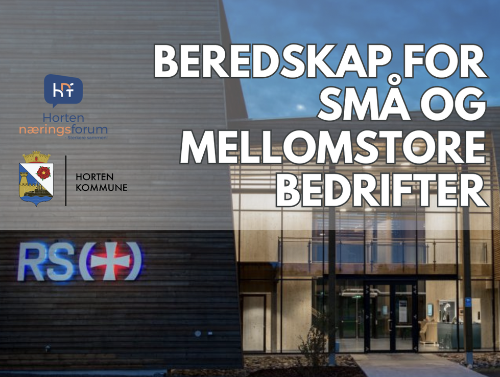 Næringsfrokost september: Beredskap for små og mellomstore bedrifter